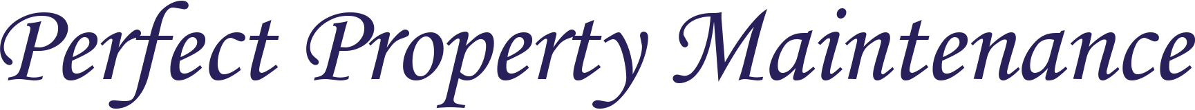 Perfect Property Maintenance Logo